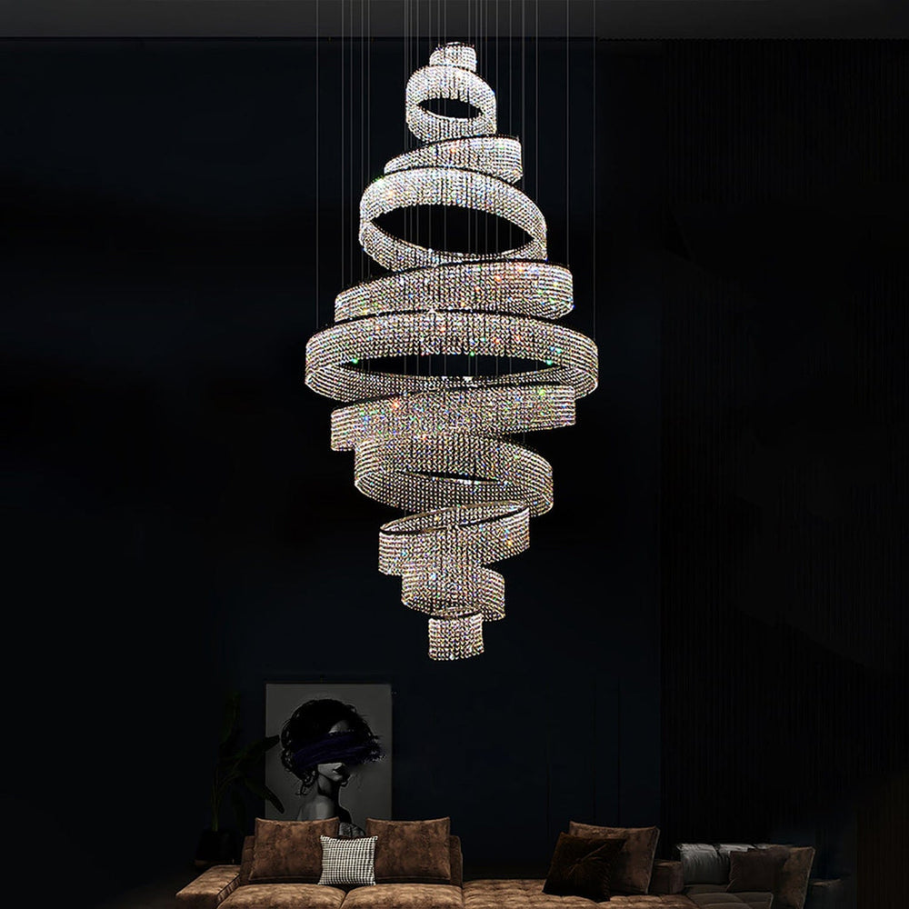 
                      
                        Crystal Imbrem Ring Chandelier
                      
                    