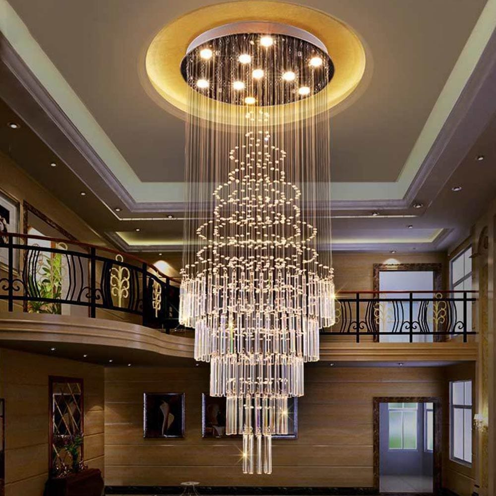 
                      
                        Secret Waterfall Long Crystal Chandelier
                      
                    